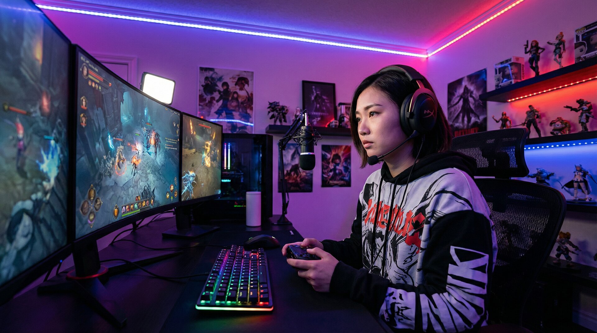 女神视频游戏直播视频